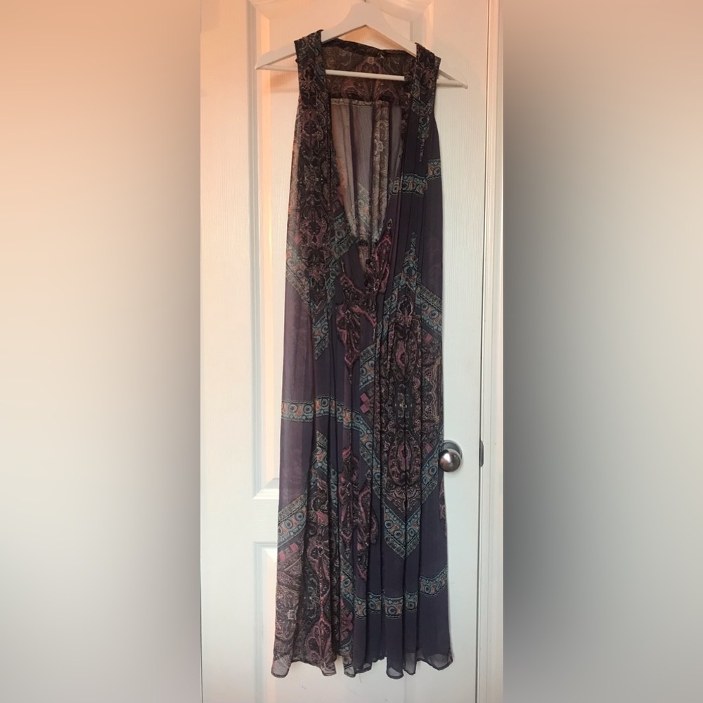 nwot Gorgeous free people jumpsuit romper xs 0 sheer onesie jumper